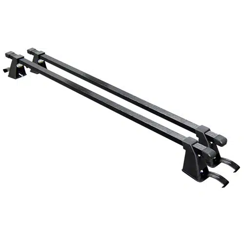 CROSS BAR ALUMINIO C/TACO CLASSIC 48'' UNIVERSAL SEMI ARMADO NEGRO