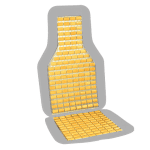 COJIN DE ASIENTO BAMBU GRIS