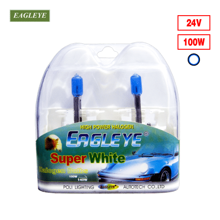 FOCO HALOGENO H1 24V 100W SUPER WHITE X2PZS