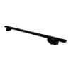 CROSS BAR ALUMINIO HI-TECH 55'' UNIVERSAL C/LLAVE NEGRO - Imagen 2