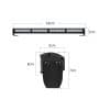 BARRA LED ALUMINIO  C/ SWITCH  24 LED 12V 12W MULTIFUNCION BLANCO - Imagen 4
