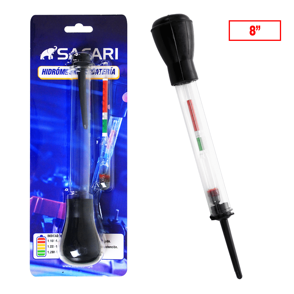 HIDROMETRO 8PULG P/BATERIA
