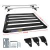 PARRILLA ALUM CLASIC C/BARRA G 50X38 / 1.25M NEGRO