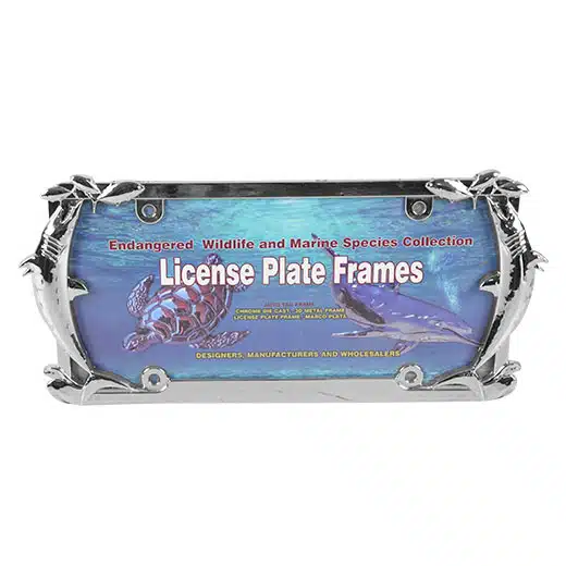 PORTA PLACA ZINC - TIBURONES