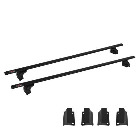CROSS BAR ALUMINIO P/ANTIVUELCO FB C/BASE HILUX 8VA GEN 2015-ON