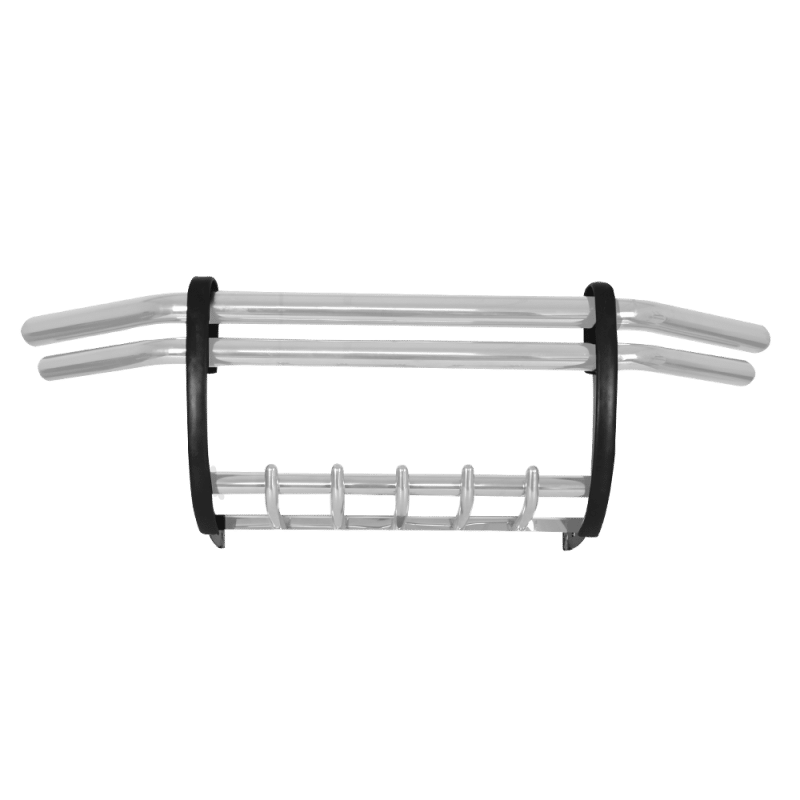 DEFENSA DELANTERA DE ACERO C/DOBLE TUBO P/HILUX REVO 2016-20