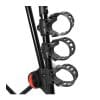 PORTA BICICLETA POSTERIOR ALTO 45KG 3 ESPACILS NEGRO - Imagen 4