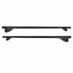 CROSS BAR ALUMINIO HI-TECH 55'' UNIVERSAL C/LLAVE NEGRO