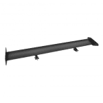 SPOILER UNIVERSAL ALUM BAJO 110X12CM NEGRO