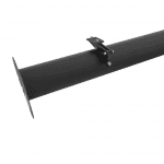 SPOILER UNIVERSAL ALUM BAJO 110X12CM NEGRO - Imagen 2