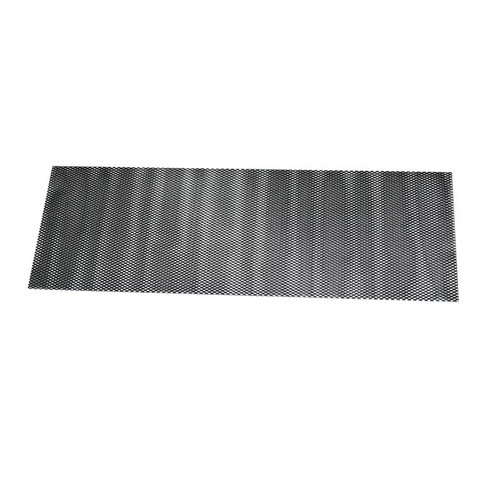 MALLA ALUMINIO 100X33CM ROMBO: 6X12MM 6MM NEGRO
