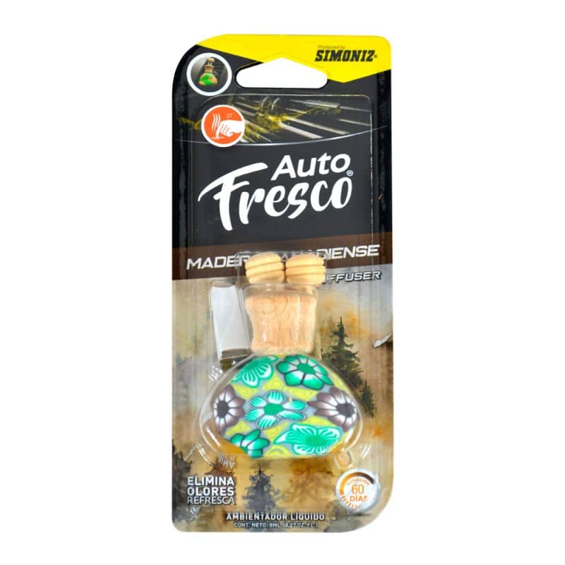 AMB DIFUSOR JAR AUTO FRESCO MADERA CAN 8ML