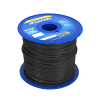 CABLE AUTOMOTRIZ 20AWG COBRE 7/0.19 PVC DIA:2.57MM 100M NEGRO