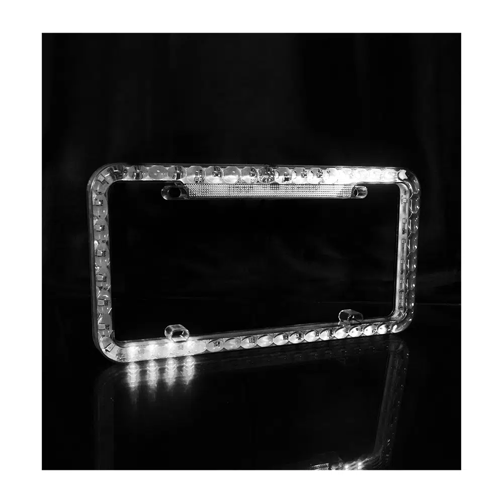 PORTA PLACA LED LENTE 12V 12W 32X16CM BLANCO