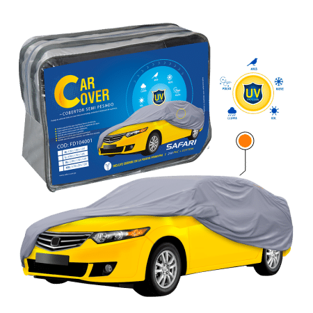 COBERTOR CLASICO PESADO 250G PVC P/AUTO - L
