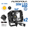 LUZ DE TRABAJO FOCAL 3X3 PULG 30W CHIP 3570