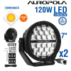 LUZ DE TRABAJO COMBINADO 7PULG 120W CHIP OSRAM 5W