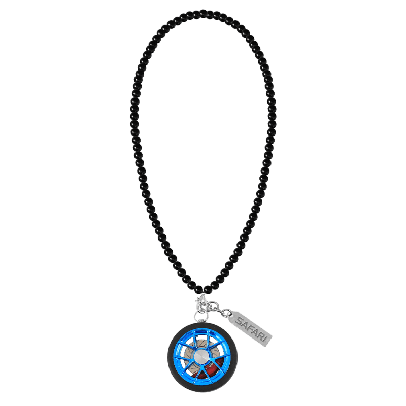 COLGANTE ADORNO LLANTA AZUL - Imagen 2