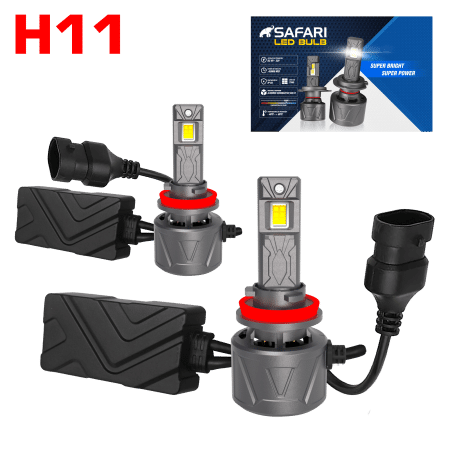 FOCO LED FARO H11 6500K 16000LM