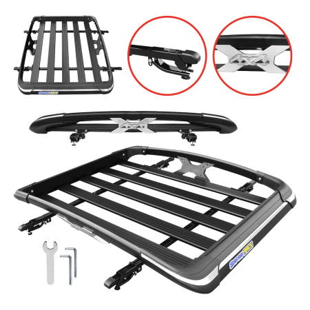 PARRILLA UNIVERSAL SUPER X AL+ABS 140X100CM NEGRO