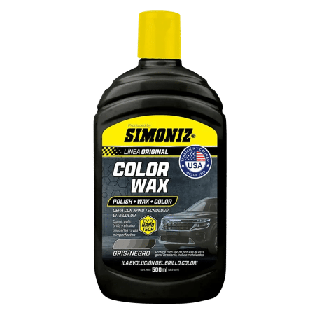 CERA ENR BRILLO COLOR WAX 3EN1 500ML NEGRO