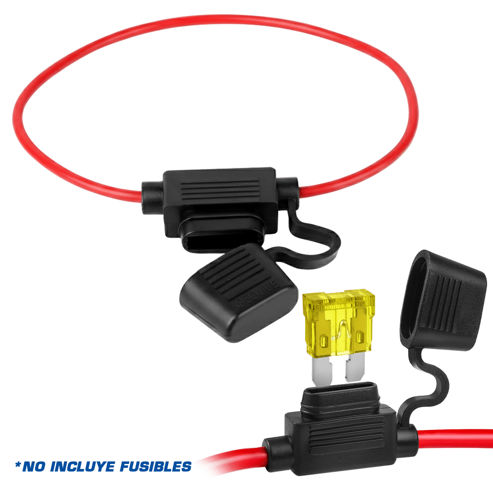 PORTA FUSIBLE PVC/COBRE 1.50MM2 28CM