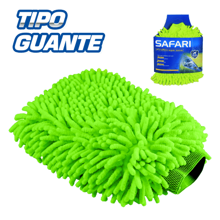 PAÑO DE MICROFIBRA T/GUANTE 230X150MM
