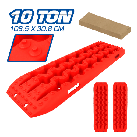 TABLA DE RESCATE ROJO 106.5X 30.8CM HSL CAP MAX 10TON