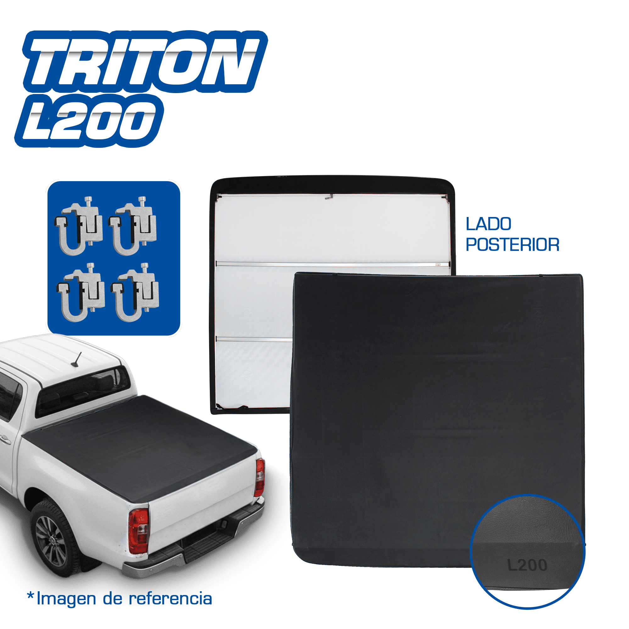 TOLVA P/FRONTIER NP300 3RA GEN 2022-24