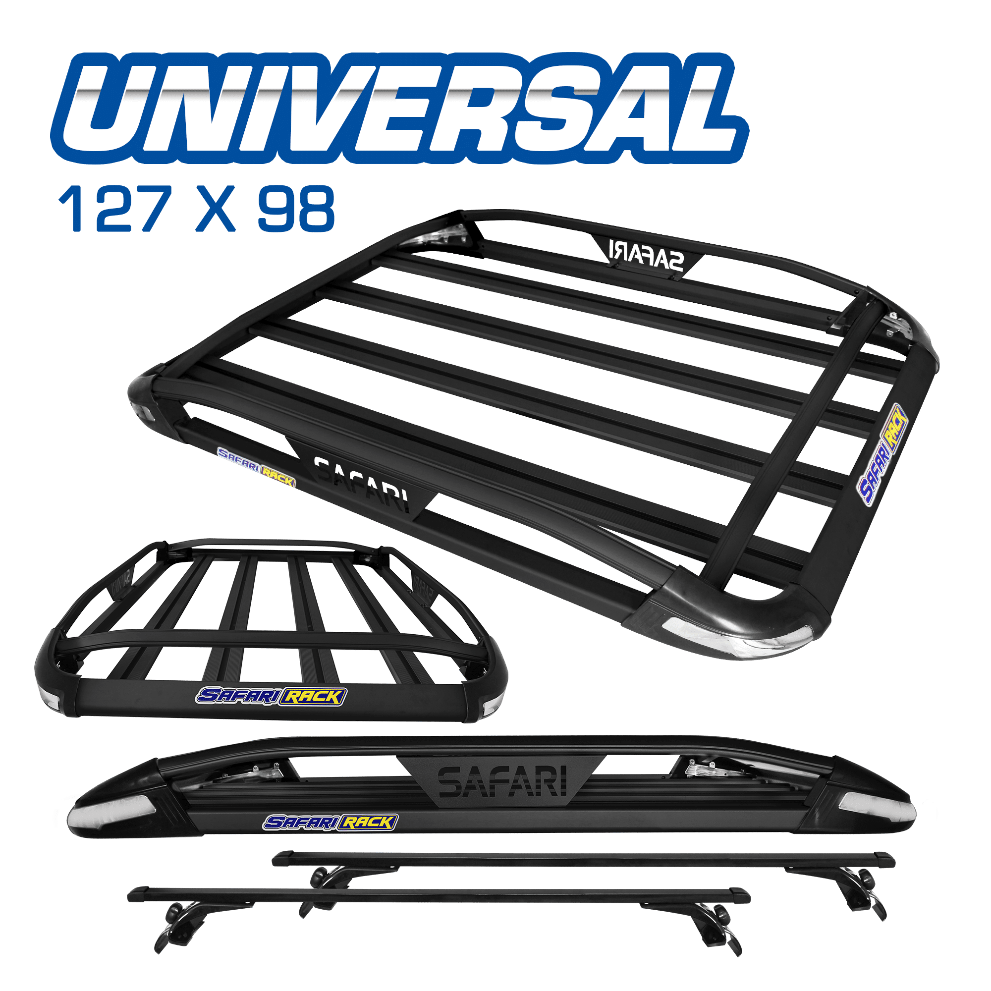 PARRILLA UNIVERSAL AL 127X98 NEGRO