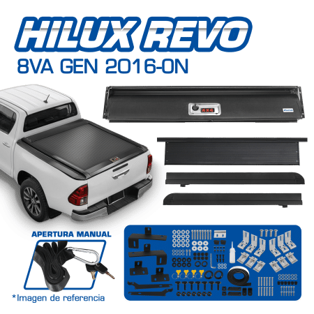 TOLVA P/HILUX REVO 8VA GEN 2016-ON