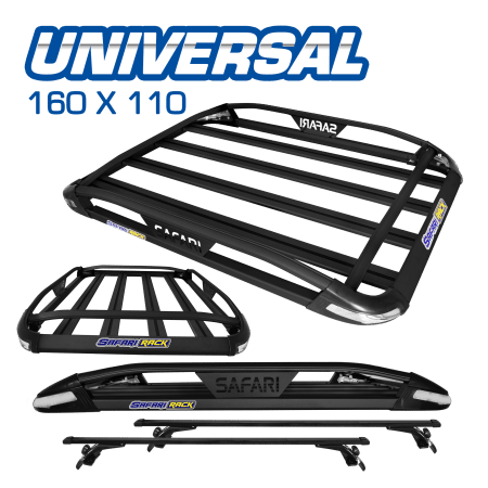 PARRILLA UNIVERSAL AL 160X110 NEGRO
