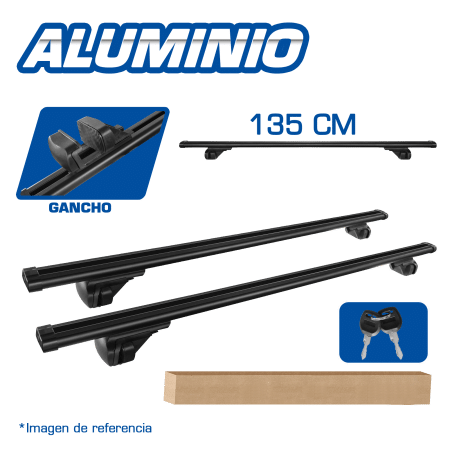 CROSS BAR AL 135CM NEGRO