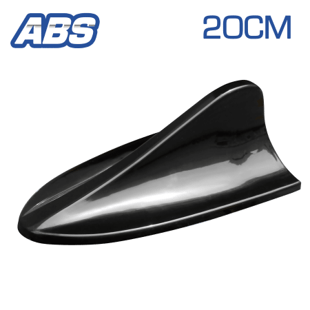 ANTENA DECORATIVA NEGRA T/TIBURON GRANDE