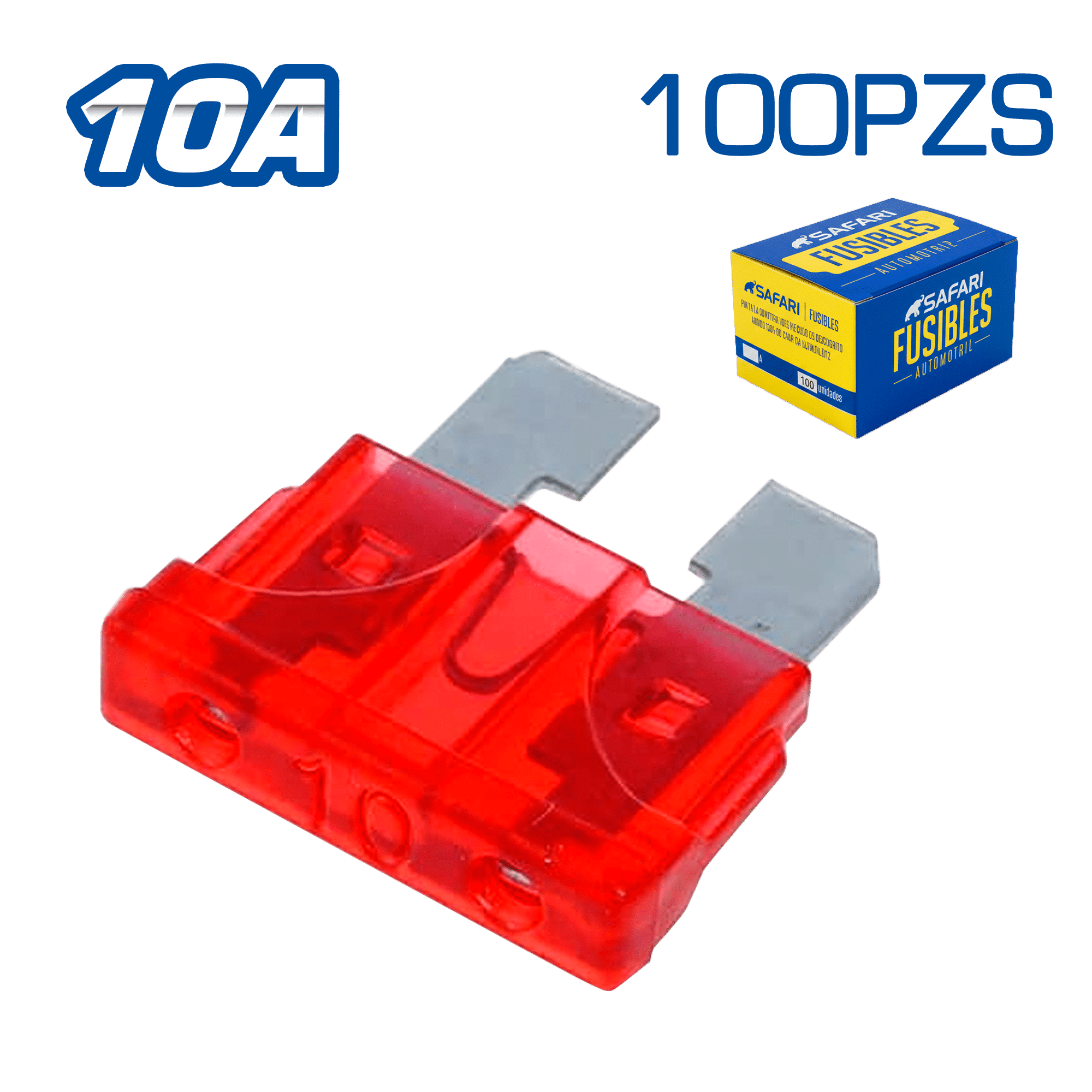 FUSIBLE DE UÑA 100PZS X CAJA