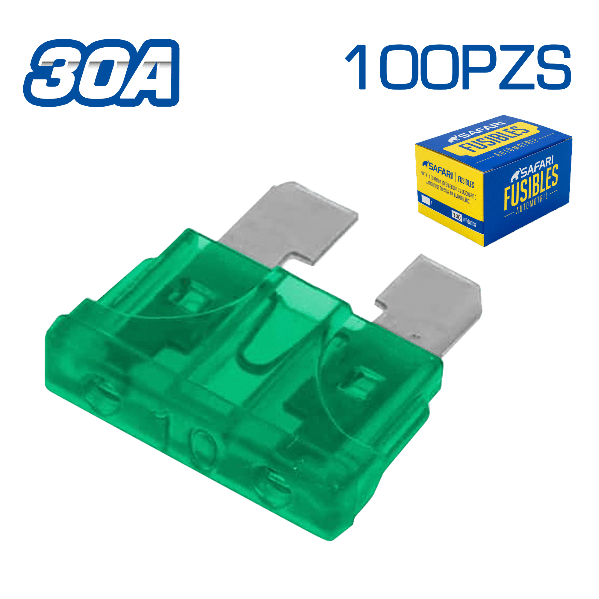 FUSIBLE DE UÑA 100PZS X CAJA