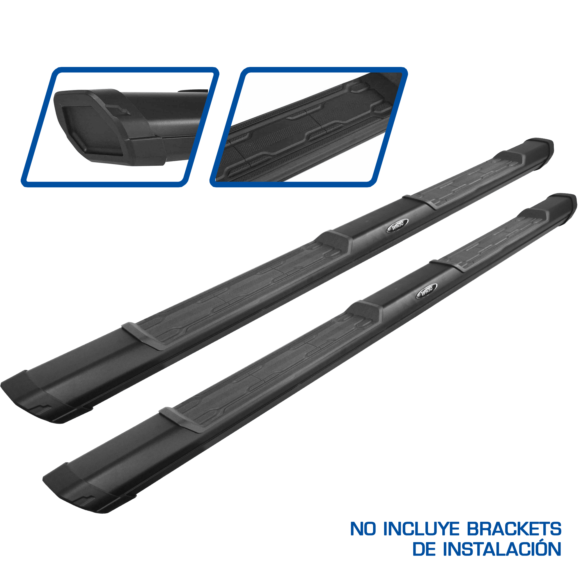 ESTRIBO OFF ROAD 80″ BLACK PICK UP COMPATIBLE REVO/RANGER/NP300/TRITON