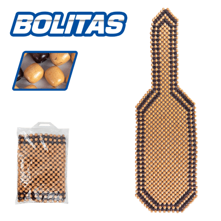 COJIN BOLITAS RESPALDAR NATURAL