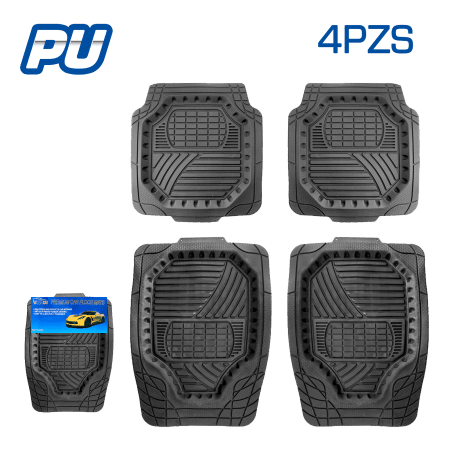 PISO PU UNIVERSAL 4PCS/SET OFFROAD 6KG NEGRO