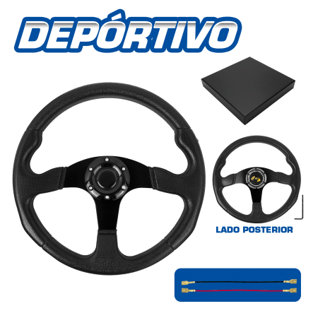 TIMON DEPORTIVO NEGRO