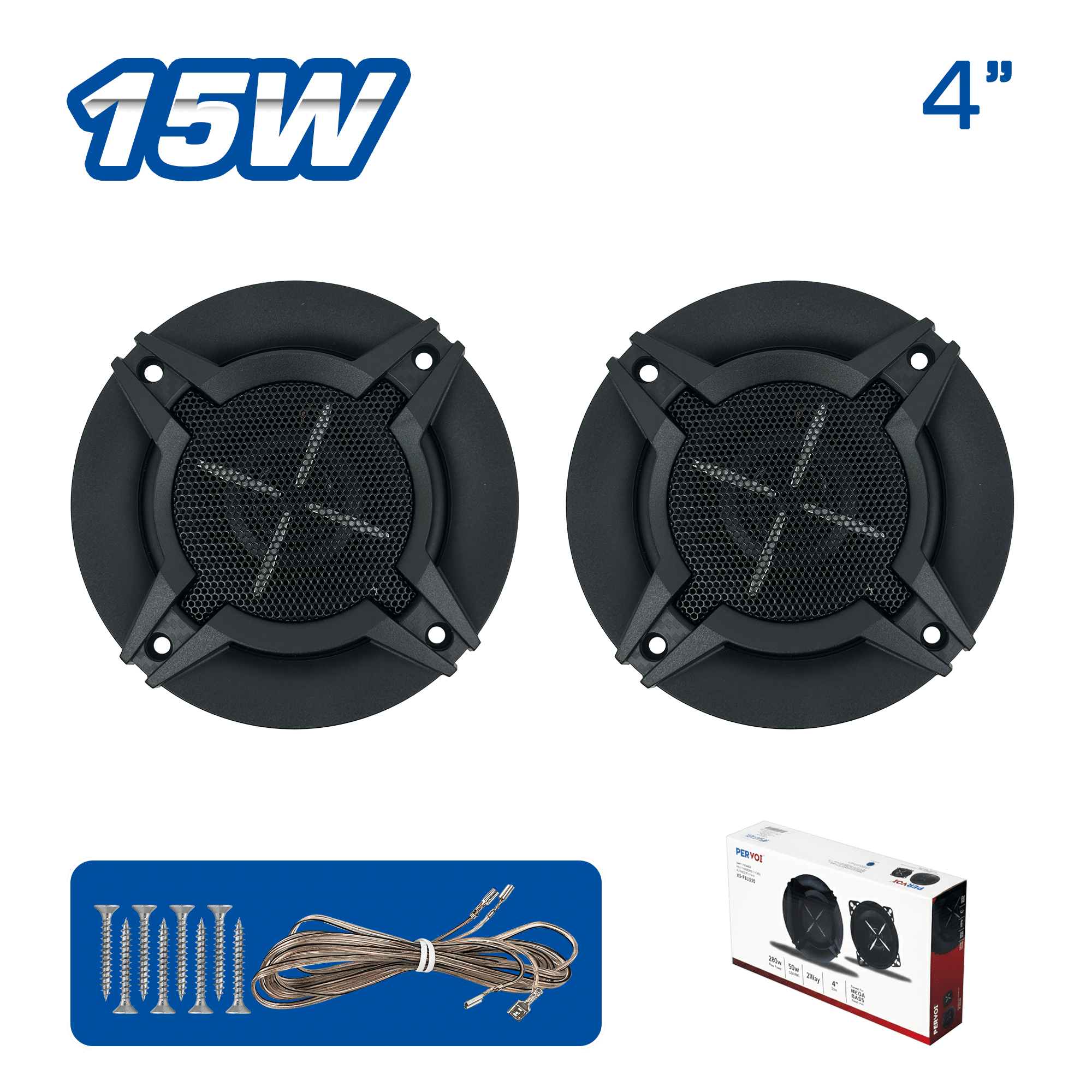 PARLANTE REDONDO 4'' 15W XP