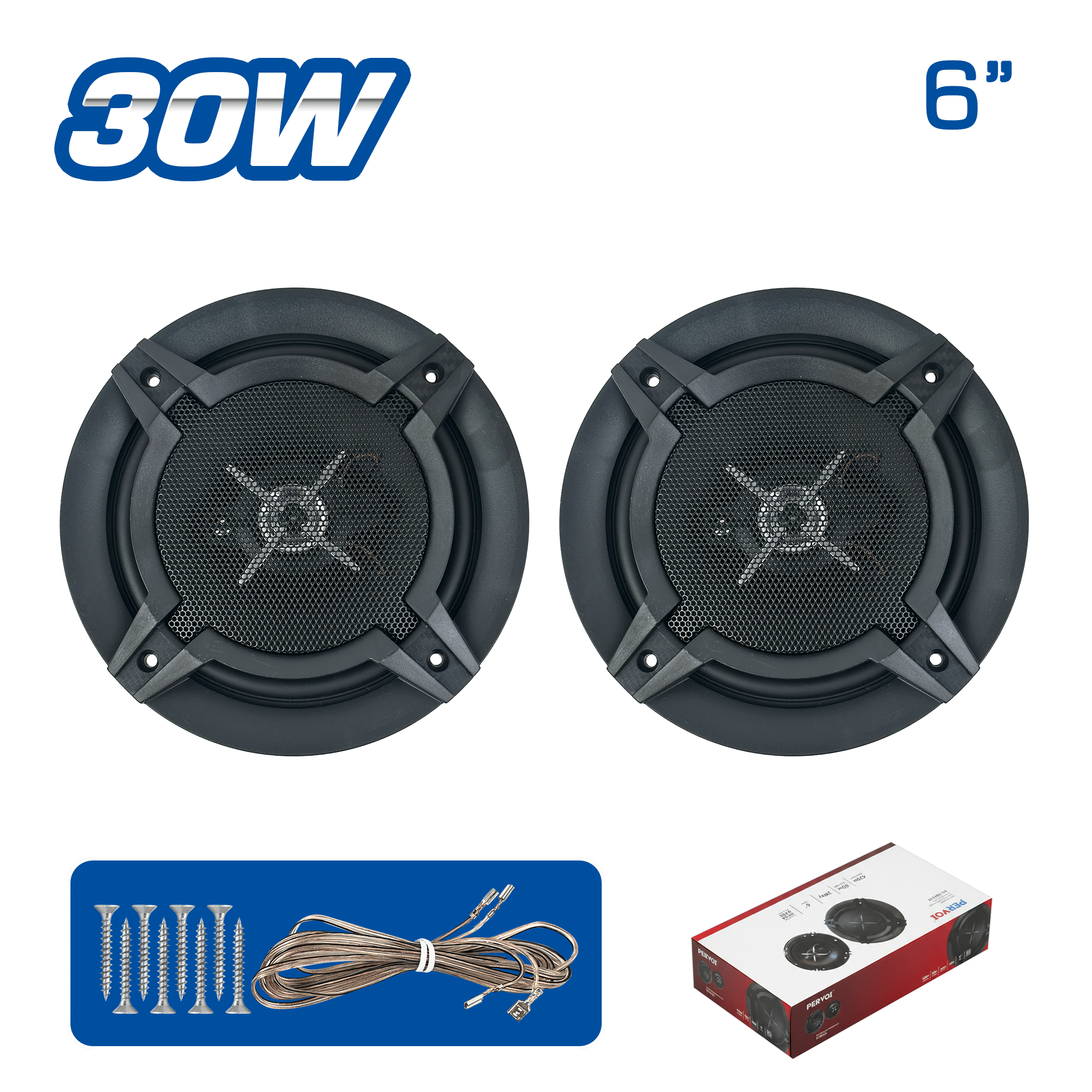 PARLANTE REDONDO 6'' 30W XP