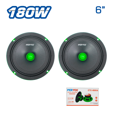 PARLANTE PROAUDIO 600WMAX 180WRMS 6.5''