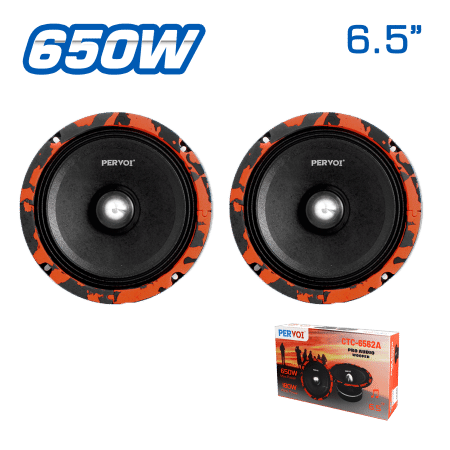 WOOFER PROAUDIO 650WMAX 180WRMS 6.5''