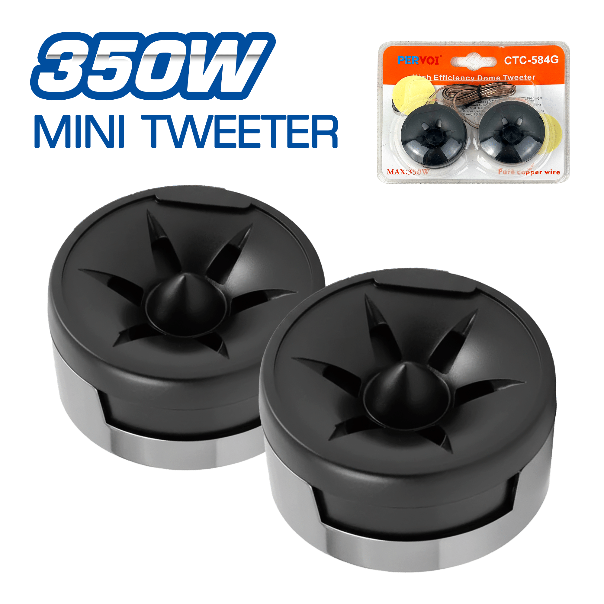 MINI TWEETER 2PCS/SET