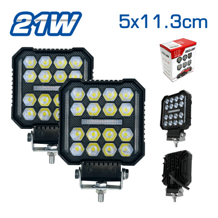 LUZ DE TRABAJO LED 21W 10.5X11.3CM