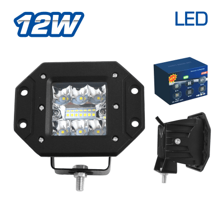 NEBLINERO INTEGRADO LED 12W AL D1