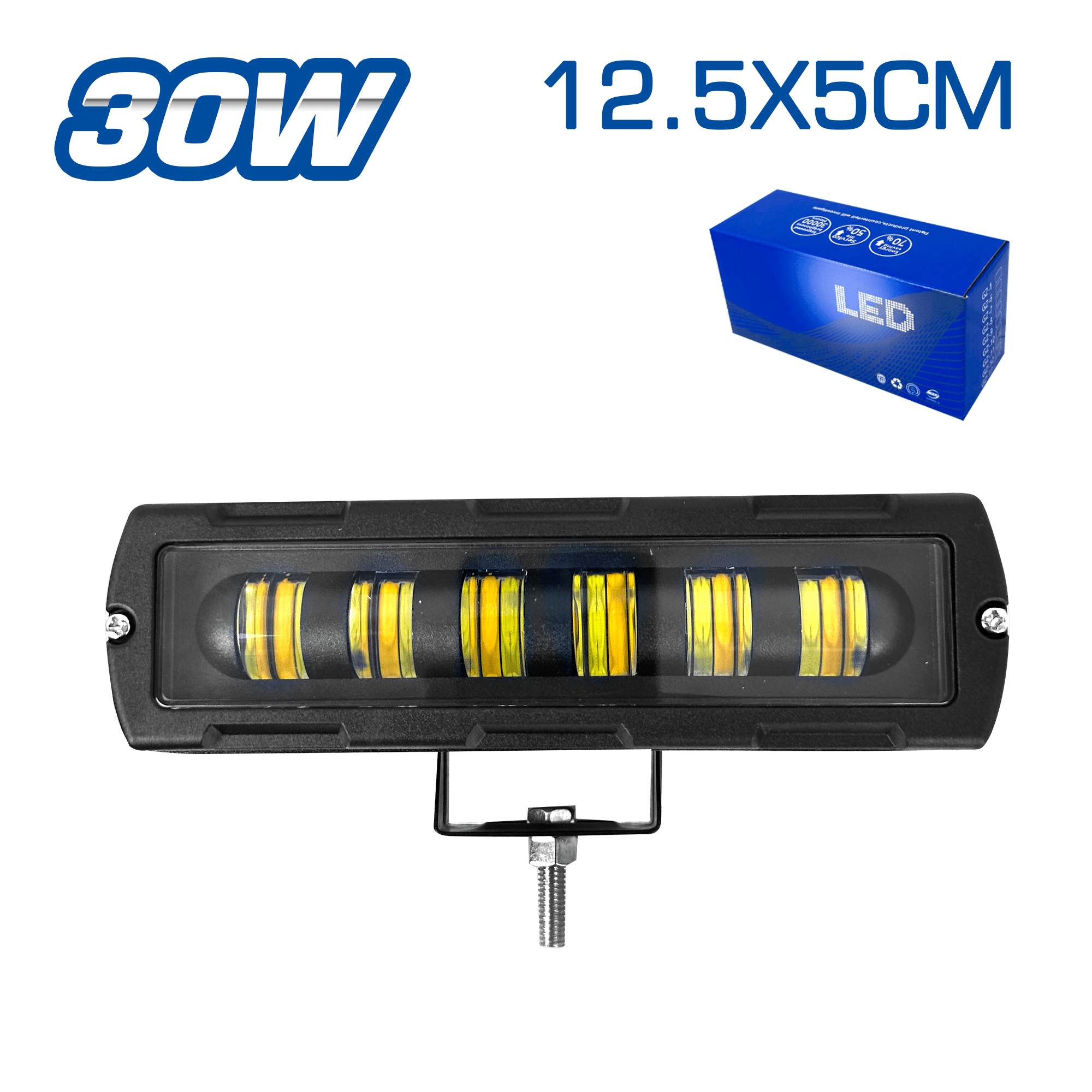 NEBLINERO LINEAL 40W 12.5X5CM CLARO+AMARILLO