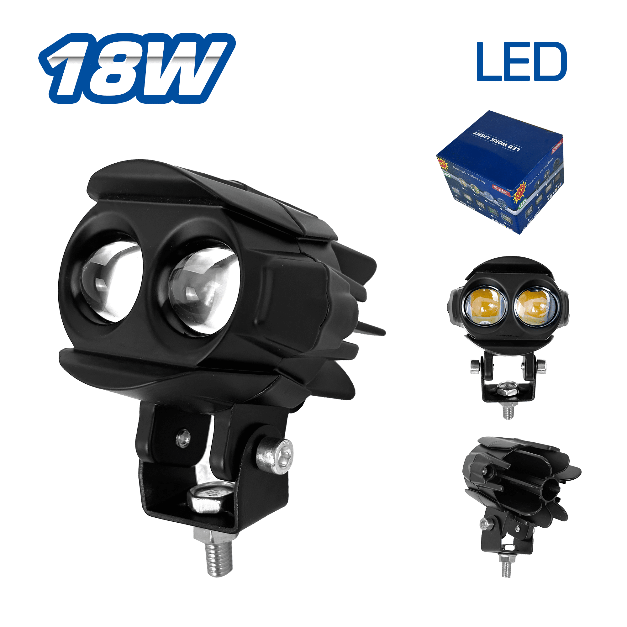 LUZ LED 16-18W 12-85V TIPO-LASER