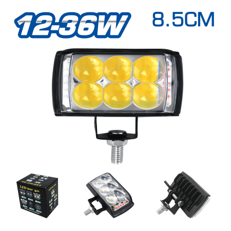 LUZ LEDX6 UNIVERSAL 18W 12-36W 8.5CM SUPER BRILLANTE - MOTO